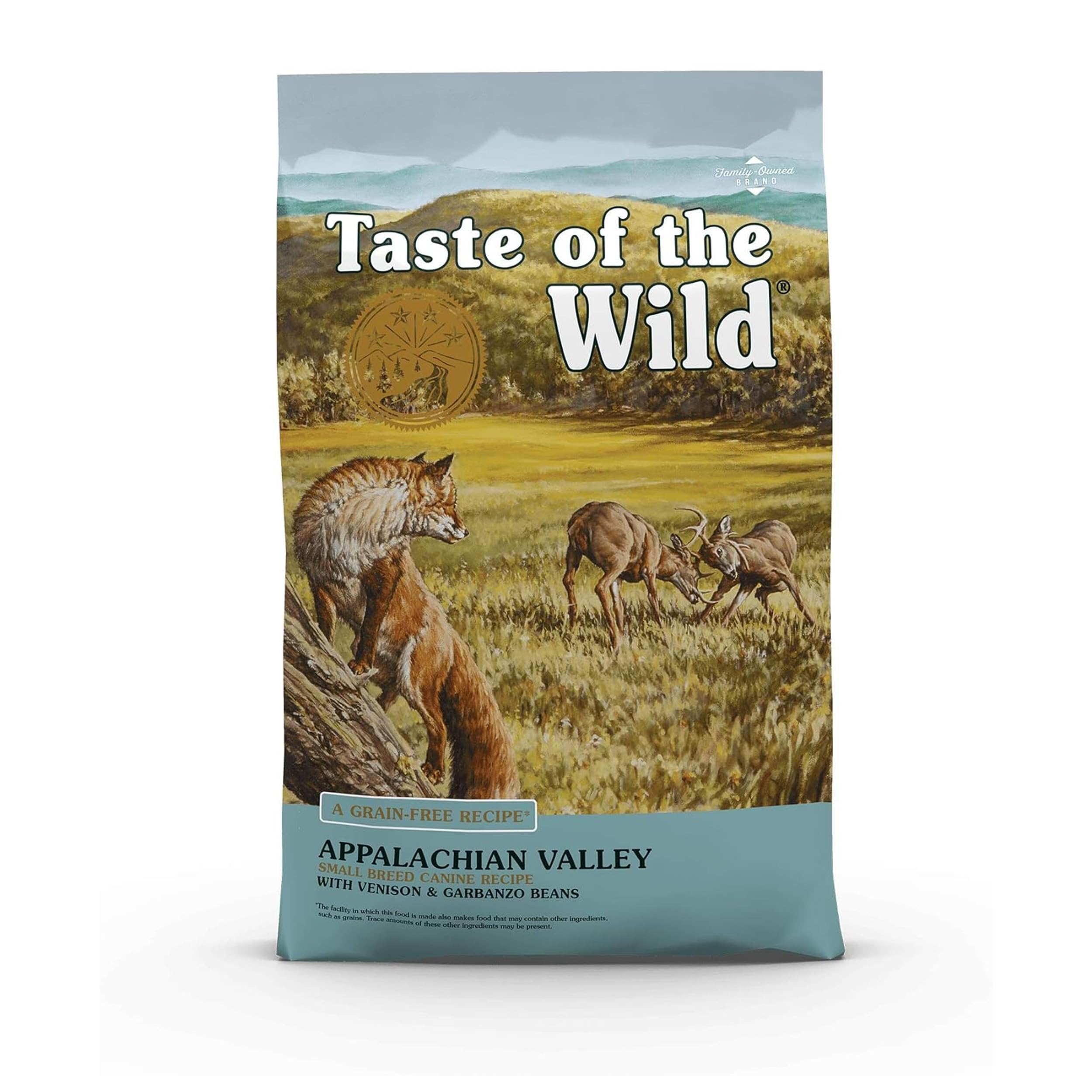 غذای خشک سگ بالغ نژاد کوچک تیست آف دوایلد با طعم گوزن و لوبیا Taste Of The Wild Appalachian Valley