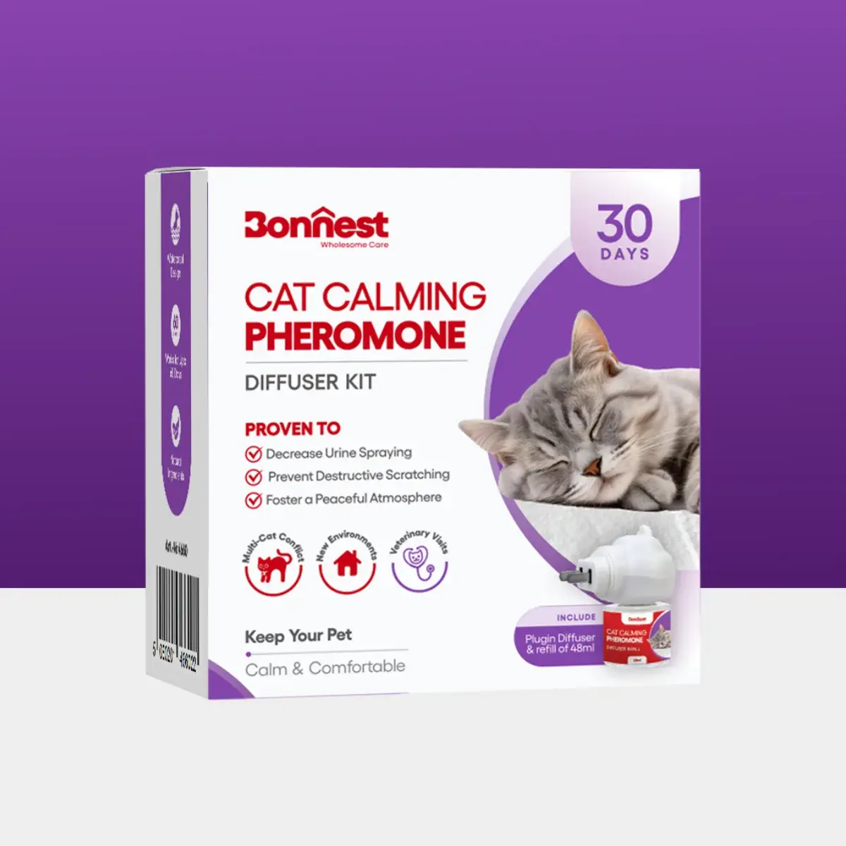 کیت پخش کننده فرومون آرام بخش گربه بونست Bonnest cat calming pheromone