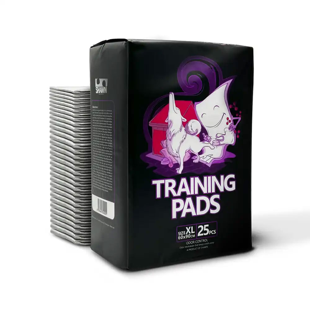 پد زیر انداز بهداشتی کربن برند شان 60*90 مدل SHAWN Training Pads