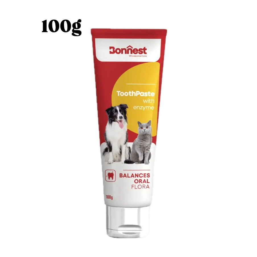 خمیر دندان آنزیم دار سگ و گربه بونست Bonnest Toothpaste With enzyme