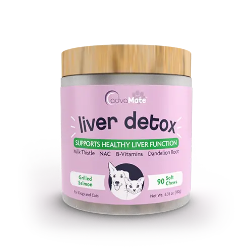 قرص مکمل محافظ سلامت کبد سگ ادواکر advacare liver detox