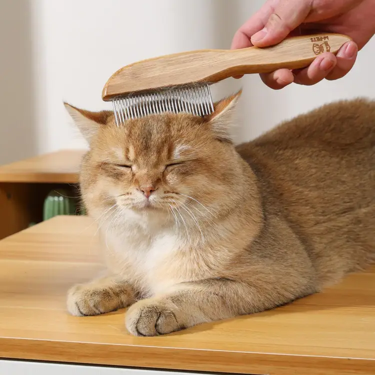 شانه گره بازکن ام پتس بامبو mpets bamboo regular comb