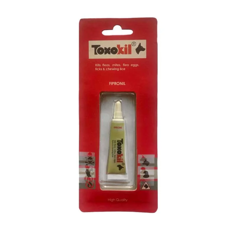 قطره ضد کک و کنه toxokil بلژیک حجم 5 میلی لیتر