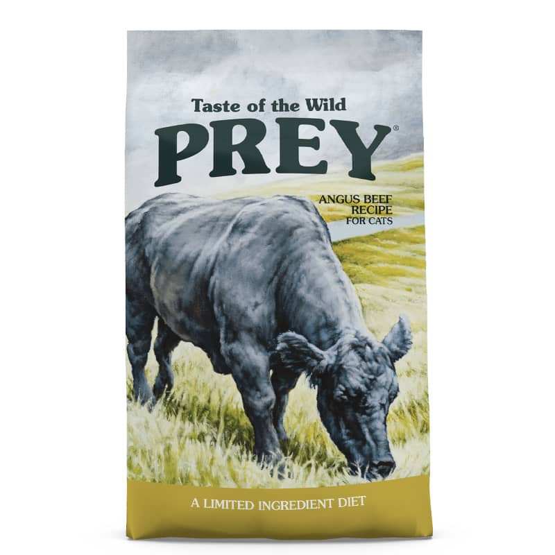 غذای خشک گربه تیست آف د وایلد با طعم گوشت گاو Taste Of The Wild Prey Angus Limited Ingredient Recipe Cat Food غذای خشک گربه تیست آف د وایلد با طعم گوشت گاو Taste Of The Wild Prey Angus Limited Ingredient Recipe Cat Food