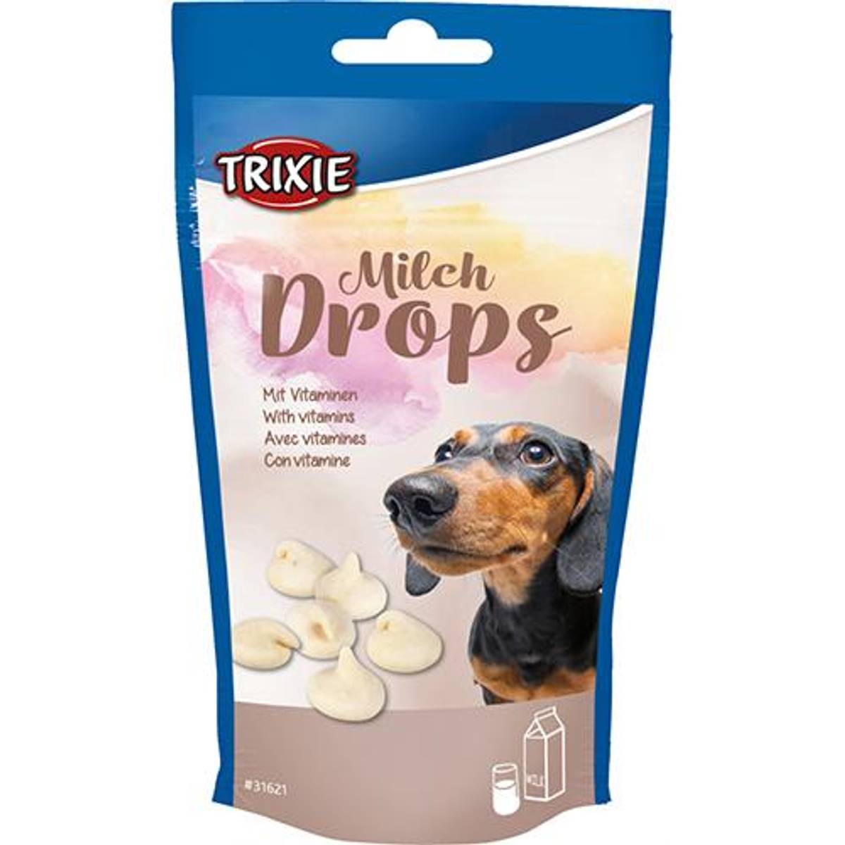 تشویقی سگ مدل قطره شیری تریکسی trixie milch drops