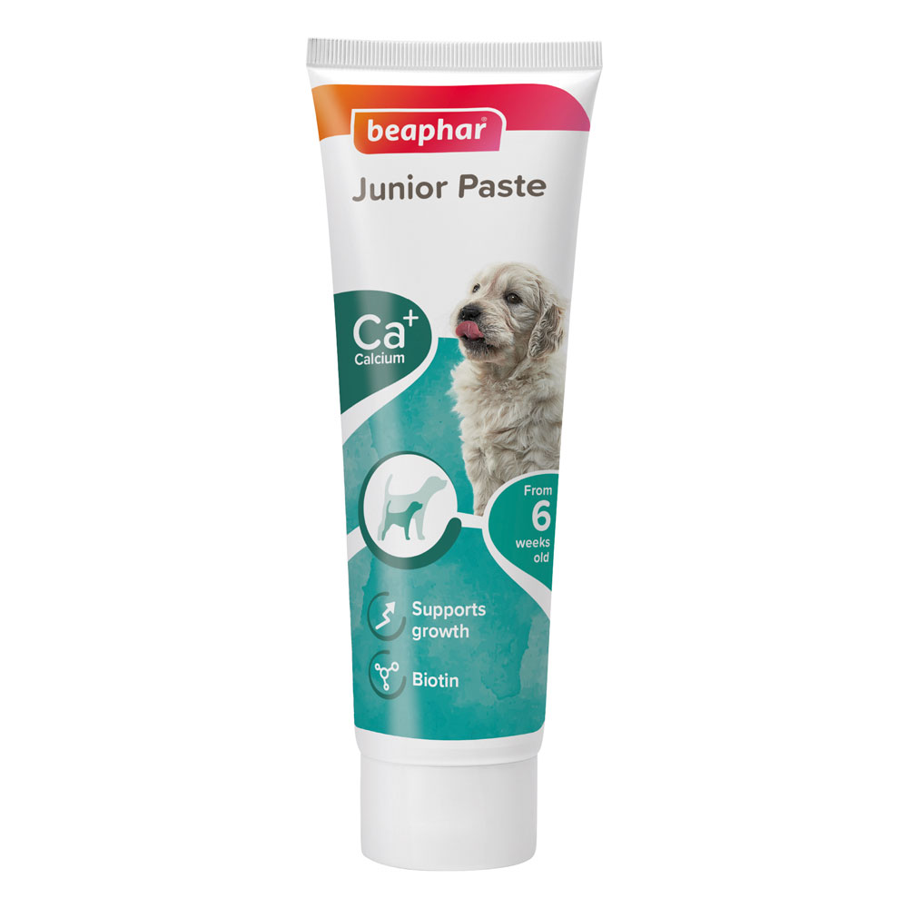 خمیر مولتی ویتامین توله سگ بیفار Beaphar junior paste