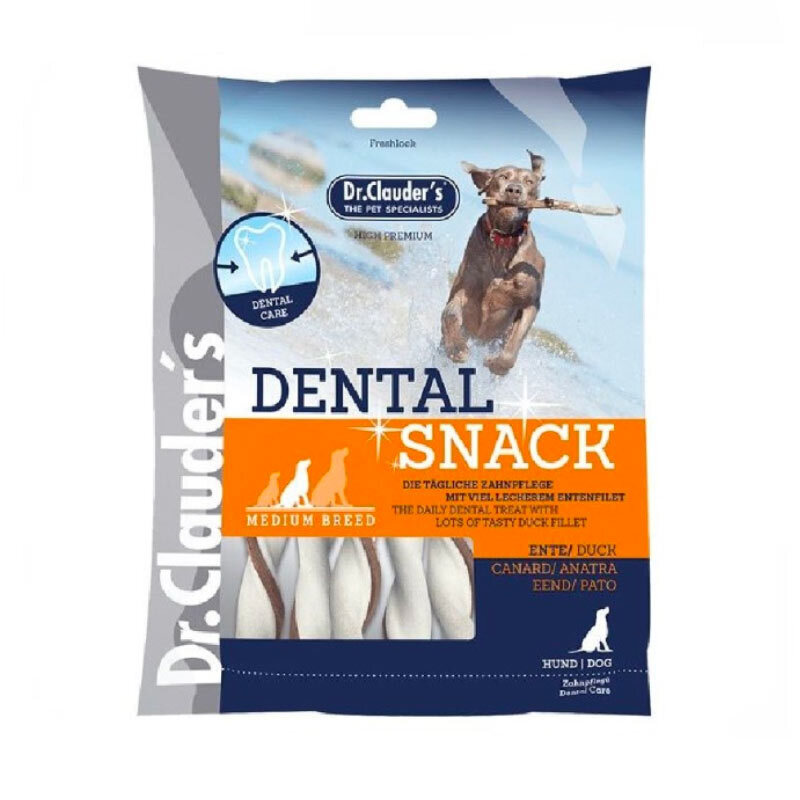 تشویقی دنتال سگ دکتر کلادرز طعم اردک Dr.Clauder´s Dental Snack