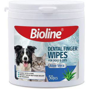 پد انگشتی دندان بایولان Bioline dental finger wipes