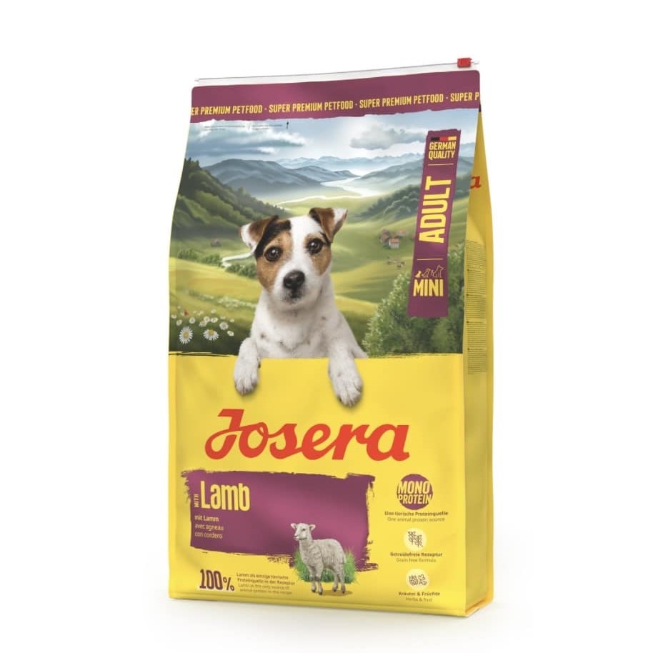 غذا خشک سگ جوسرا مینی ادالت مخصوص سگ بالغ نژاد کوچک طعم بره Josera Mini Adult