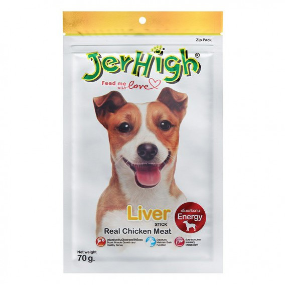 تشویقی سگ جرهای جگر - jerhigh liver