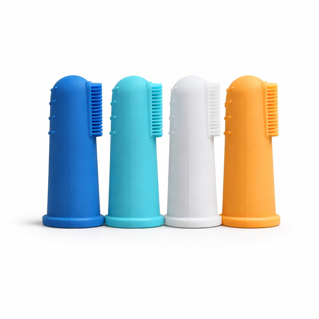 مسواک انگشتی سیلیکونی 4 تایی