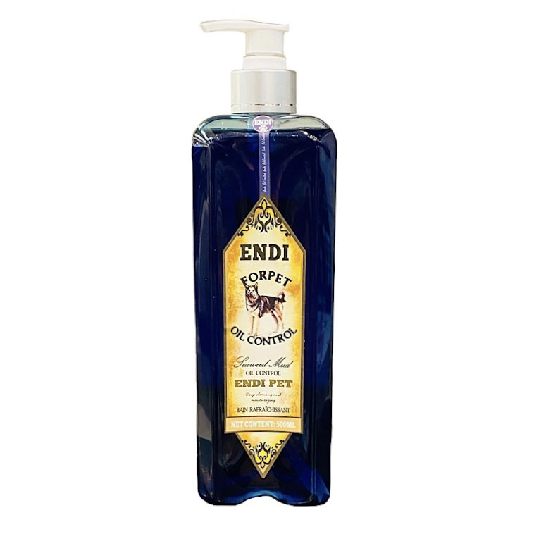 شامپو سگ اندی  مدل جلبک دریایی کنترل کننده چربی ENDI Shampoo Seaward Mud OIL CONTROL FOR PET