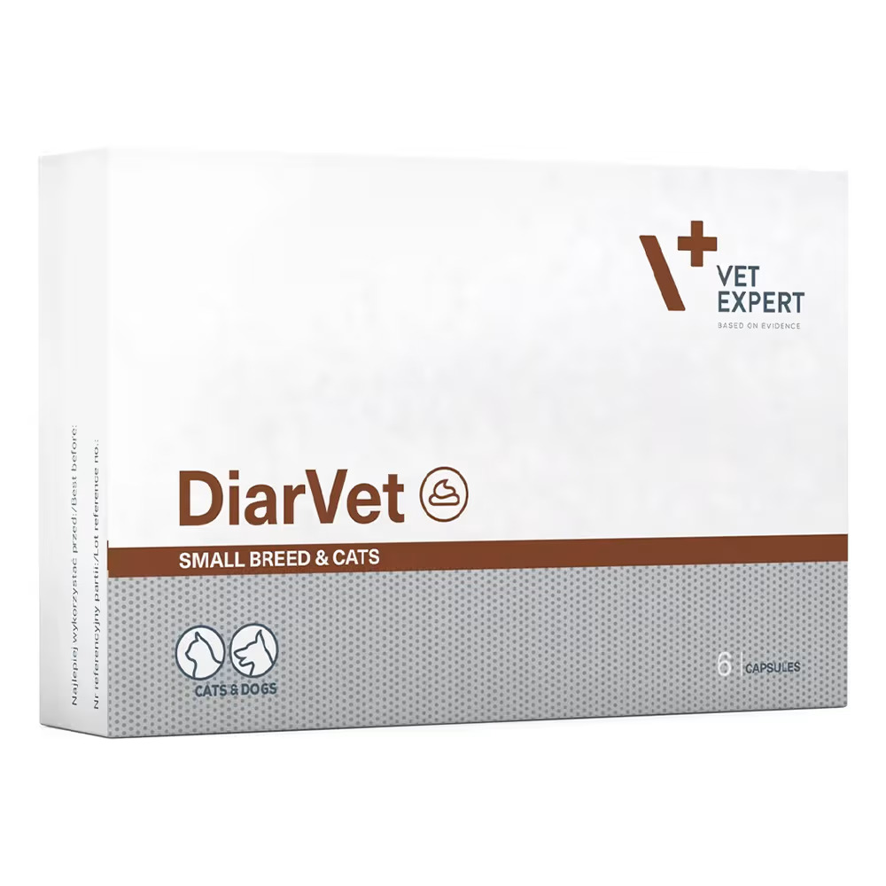 کپسول درمان فوری اسهال سگ و گربه دیاروت DiarVet وت اکسپرت VetExpert