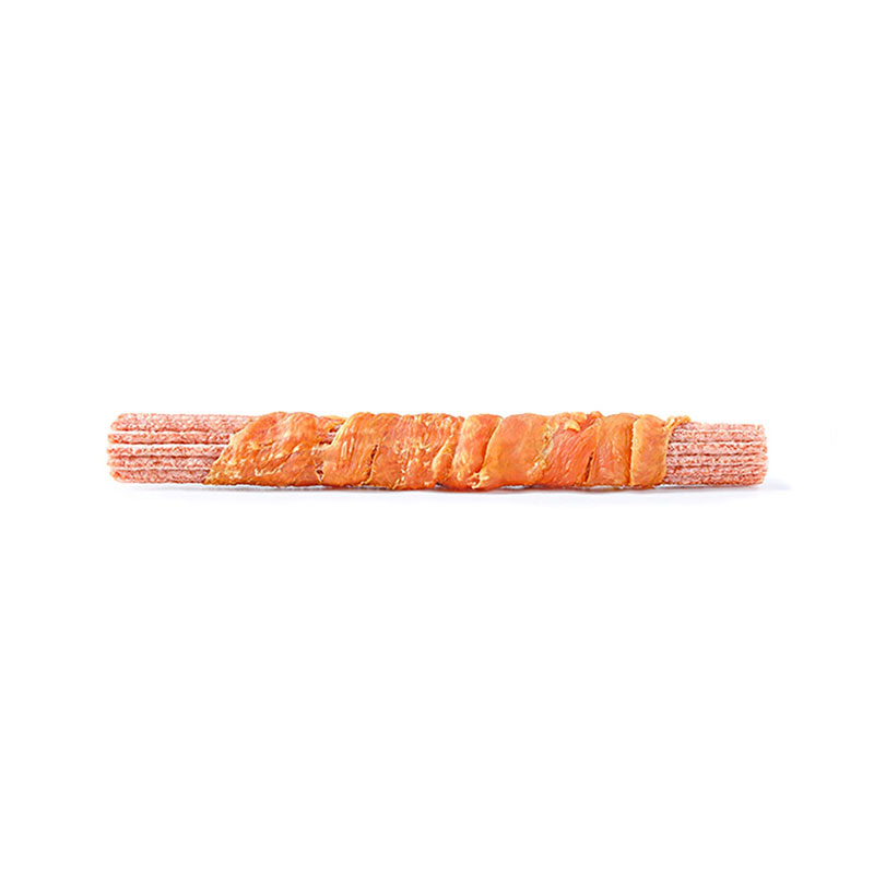 تشویقی سگ ونپی با طعم مرغ Wanpy Chewy Chicken & Puff Sticks Twists
