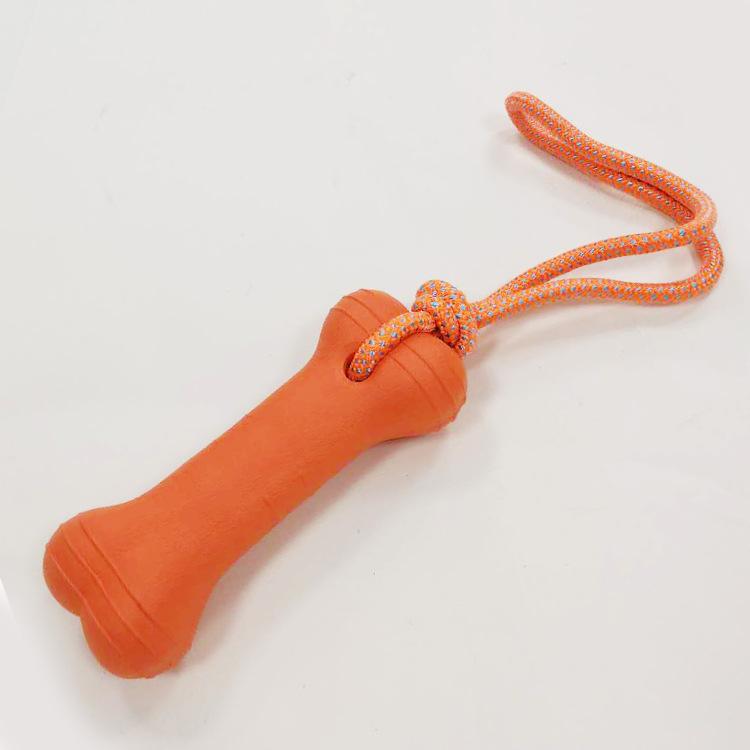 اسباب بازی استخوان طناب دار ام پتس splash floating dog toy