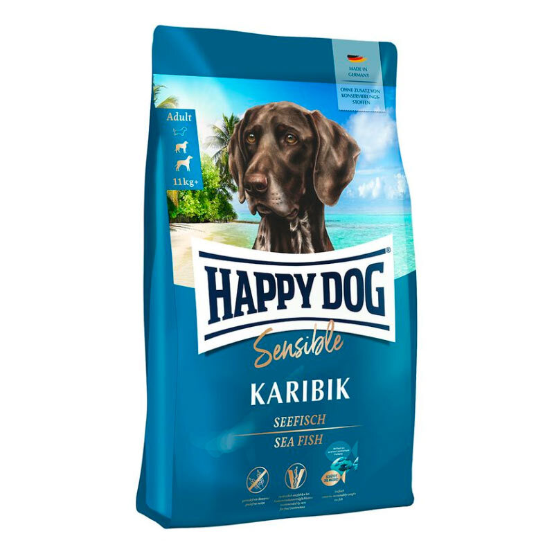 غذا خشک سگ هپی داگ مدل کاریبیک karibik