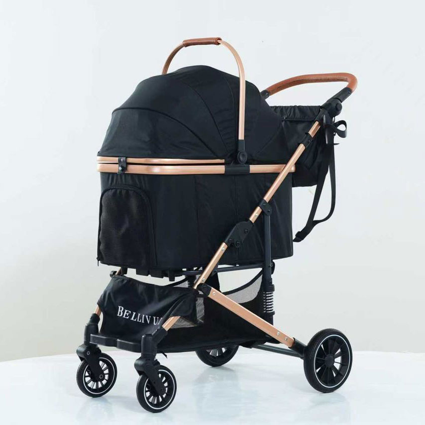 کالسکه 3 کاره لاکچری حمل سگ و گربه BELLIVUE