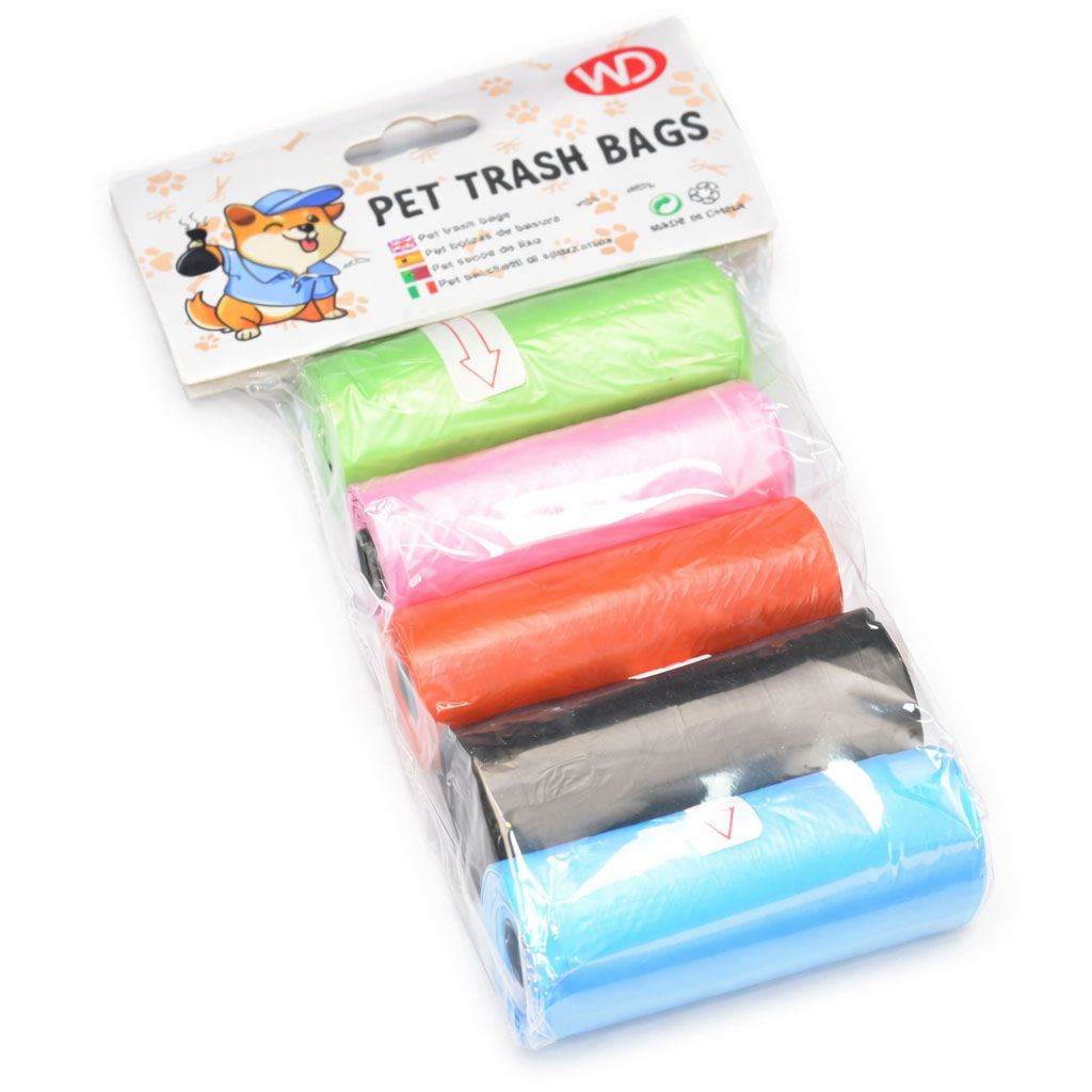 کیسه زاپاس جمع آوری مدفوع سگ Pet Trash Bags