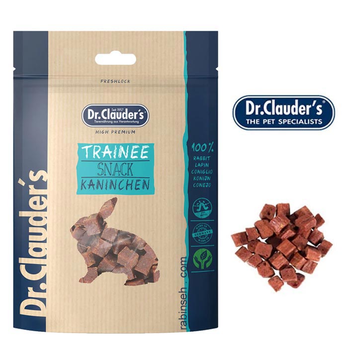 تشویقی سگ و گربه دکتر کلادرز طعم خرگوش Dr.Clauder´s Trainee Snack