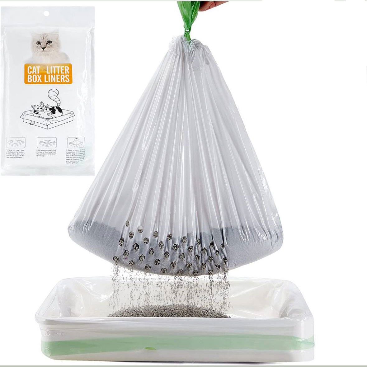 لاینر فیلتر دار خاک گربه بسته 7 عددی