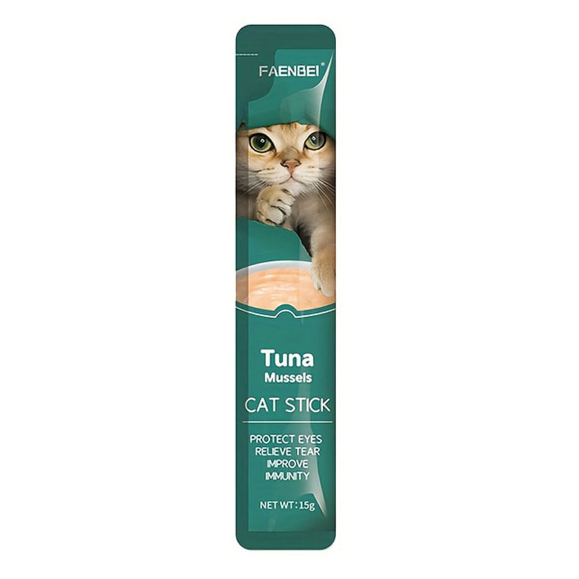 بستنی گربه فنبی با طعم ماهی تن Faenbei Cat Stick with Tuna Mussels