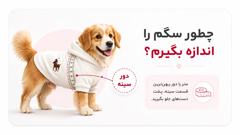 نحوه سایز زدن سگ