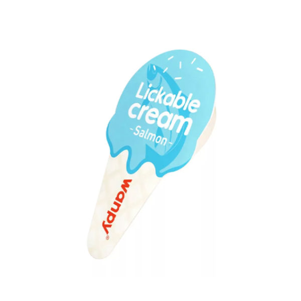 بستنی قاشقی گربه ونپی با طعم سالمون Wanpy Lickable Cream