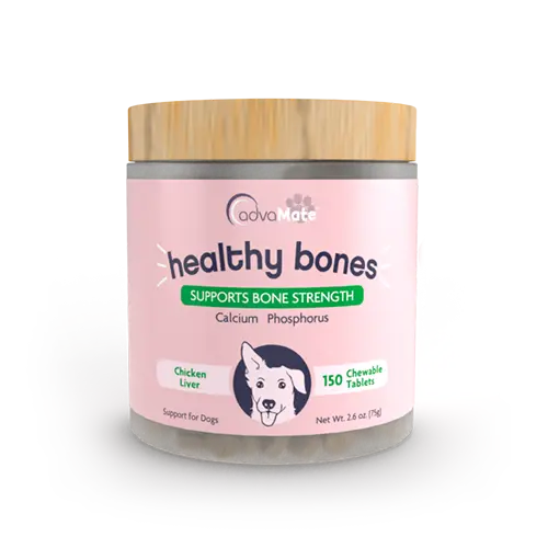 مکمل سلامت استخوان و دندان سگ ادواکر healthy bones advacare