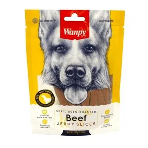 تشویقی ونپی سگ بیف jerky slices