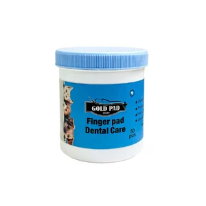 پد انگشتی دندان گلد پد برای سگ و گربه 50 عددی