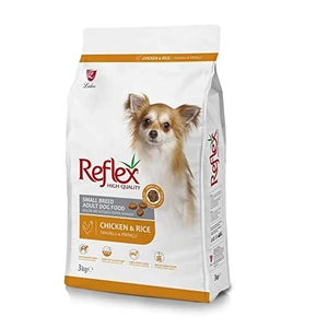 غذا خشک رفلکس 3 کیلویی سگ بالغ نژاد کوچک مدل مرغ و برنج | reflex small adlut 3kg