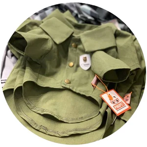 لباس پسرانه ساده پوپلین سبز