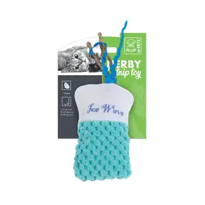 اسباب بازی گربه پردار دارای کتنیپ ام پتس mpets herby catnip toy