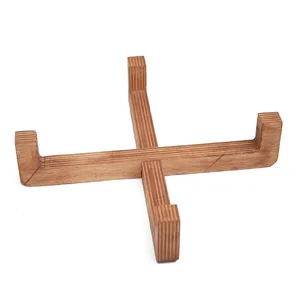 پایه چوبی ظرف غذا قطر 13 سانتی