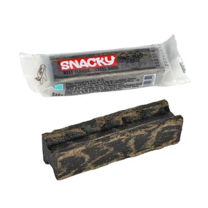تشویقی دنتال اسنکی با طعم گوشت 46 گرمی Snacky Dental Steel Bone
