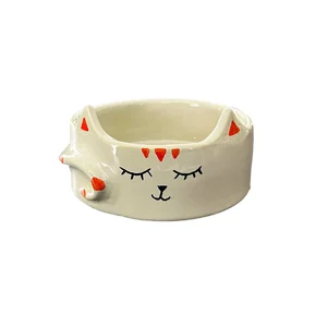 ظرف آب و غذا سرامیکی طرح سگ می پت