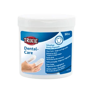 پد مراقبت از دندان سگ و گربه برند Trixie تریکسی 50 عددی