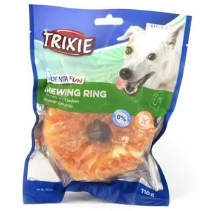 تشویقی سگ تریکسی دونات دور پیچ جگر chewing ring