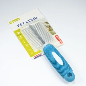 شانه گره باز کن فلزی 2 طرفه finnpet