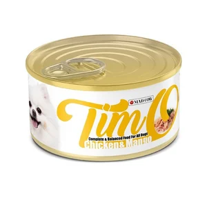 کنسرو سگ فیله مرغ و انبه مدکو 120 گرمی