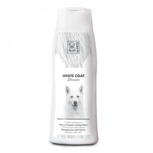 شامپو تخصصی سگ با موهای سفید ام پتس بلژیک mpets white coat 250 ml