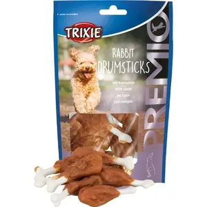 تشویقی سگ تریکسی مدل استخوان خرگوش trixie rabbit drumsticks