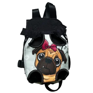 آغوشی سگ و گربه میلان پت مدل تانگو طرح سگ با پاپیون