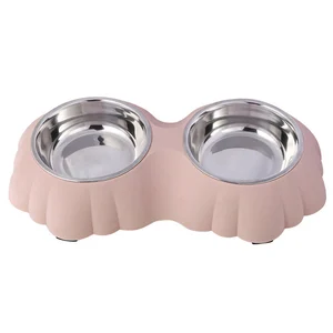 ظرف 2 قلو آب و غذا استیل