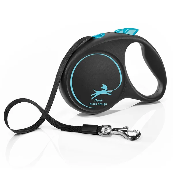 قلاده متری فلکسی مدل black design سایز اسمال Flexi