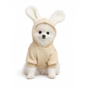 لباس هودی سگ و گربه گوش خرگوشی جدید