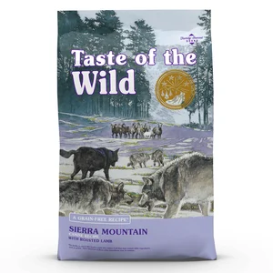 غذای خشک سگ تیست آف د وایلد با طعم بره کبابی Taste Of The Wild Sierra Mountain Canine Recipe Dog Food