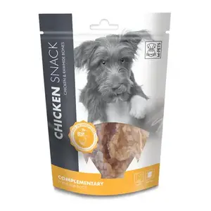 تشویقی سگ استخوان مرغ mpets chicken snack & rawhide