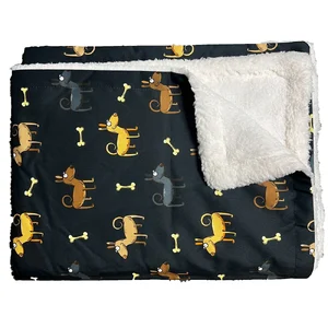 پتو سگ طرح سگ و استخوان هناپت