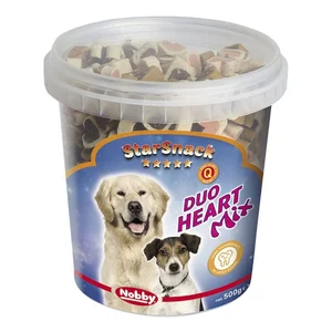 تشویقی سطلی سگ میکس آموزشی نوبی Nobby Star Snack Duo Heart Mix